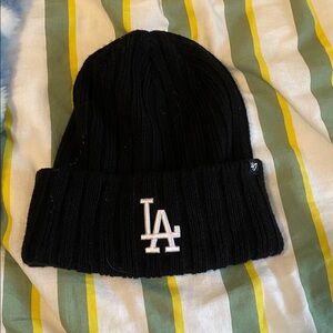 Black LA Beanie